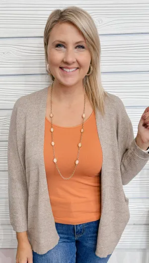 Gorgeous Showoff Open Knit Cardigan