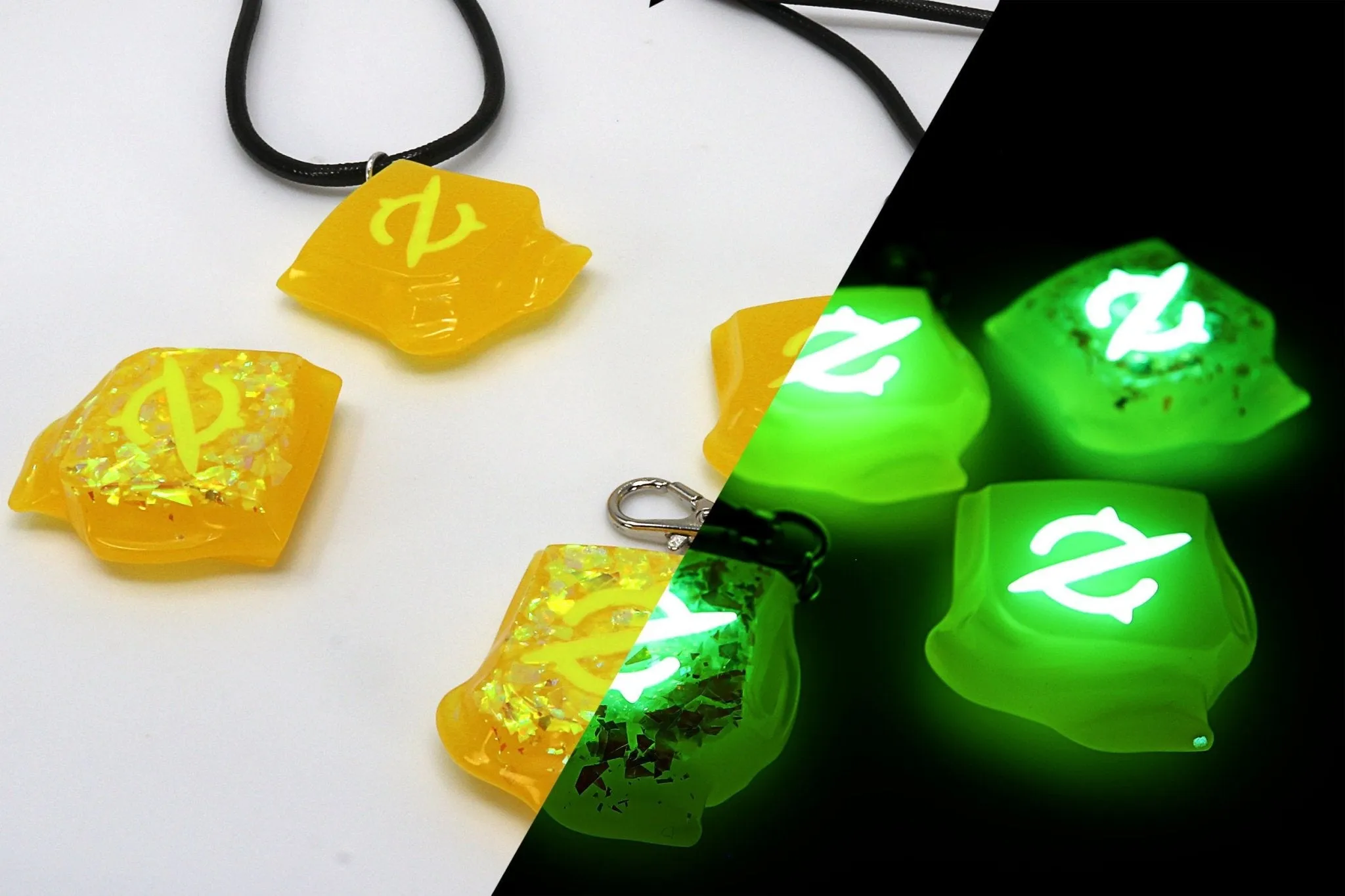 Gunbreaker Clear Glow in the Dark Job Stone - FFXIV