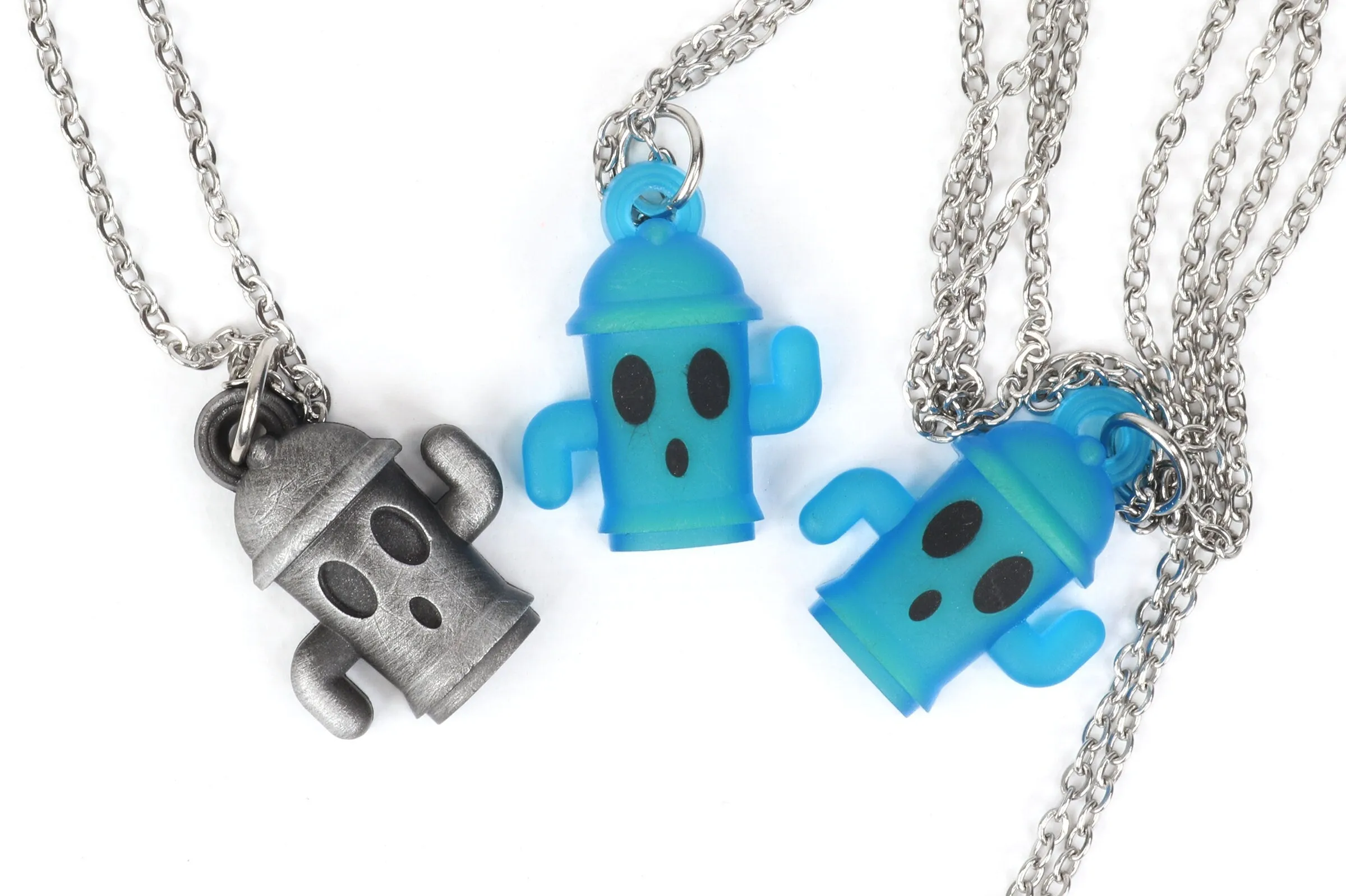 Gyroid Glow Charm Necklace - Animal Crossing New Horizons
