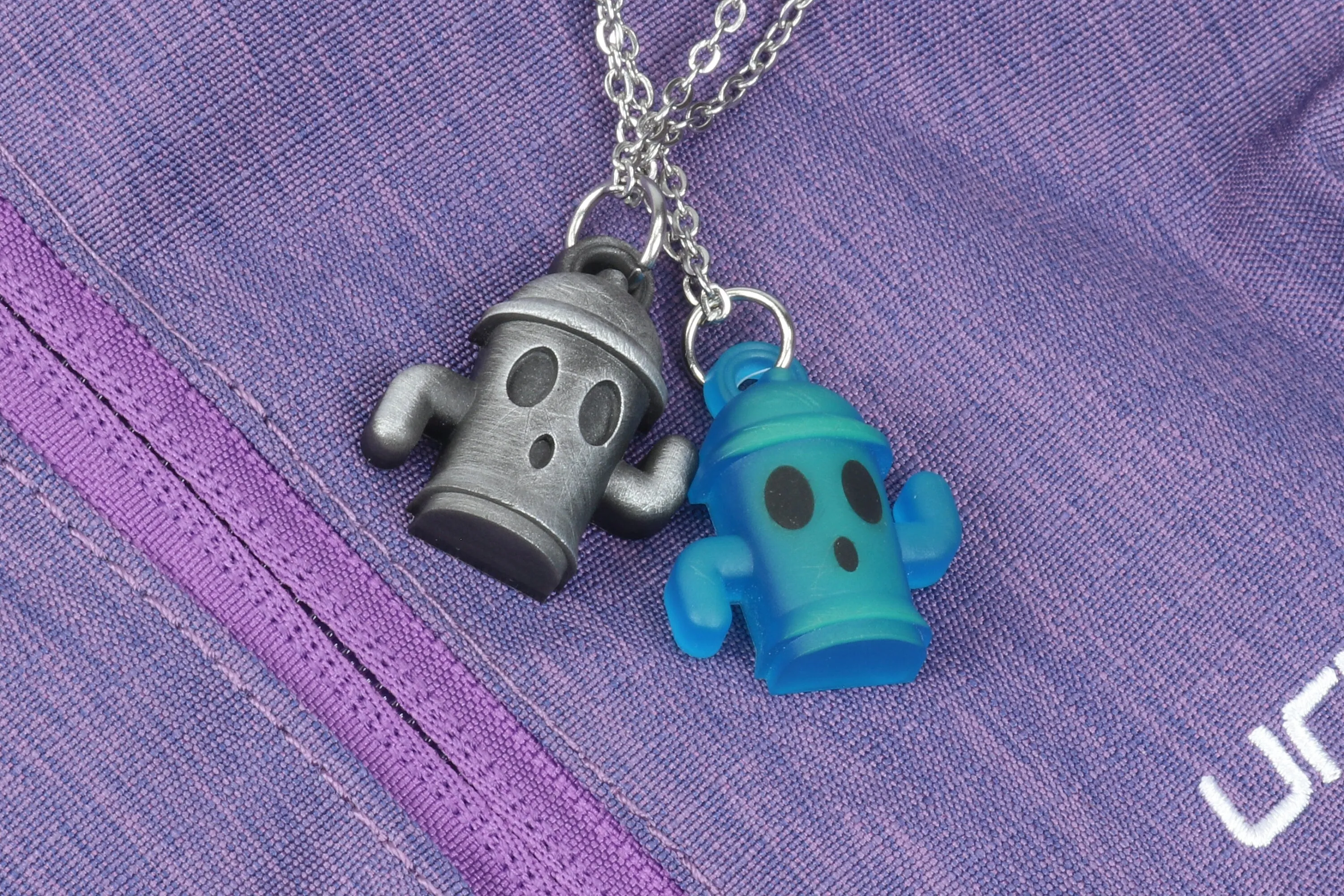 Gyroid Glow Charm Necklace - Animal Crossing New Horizons