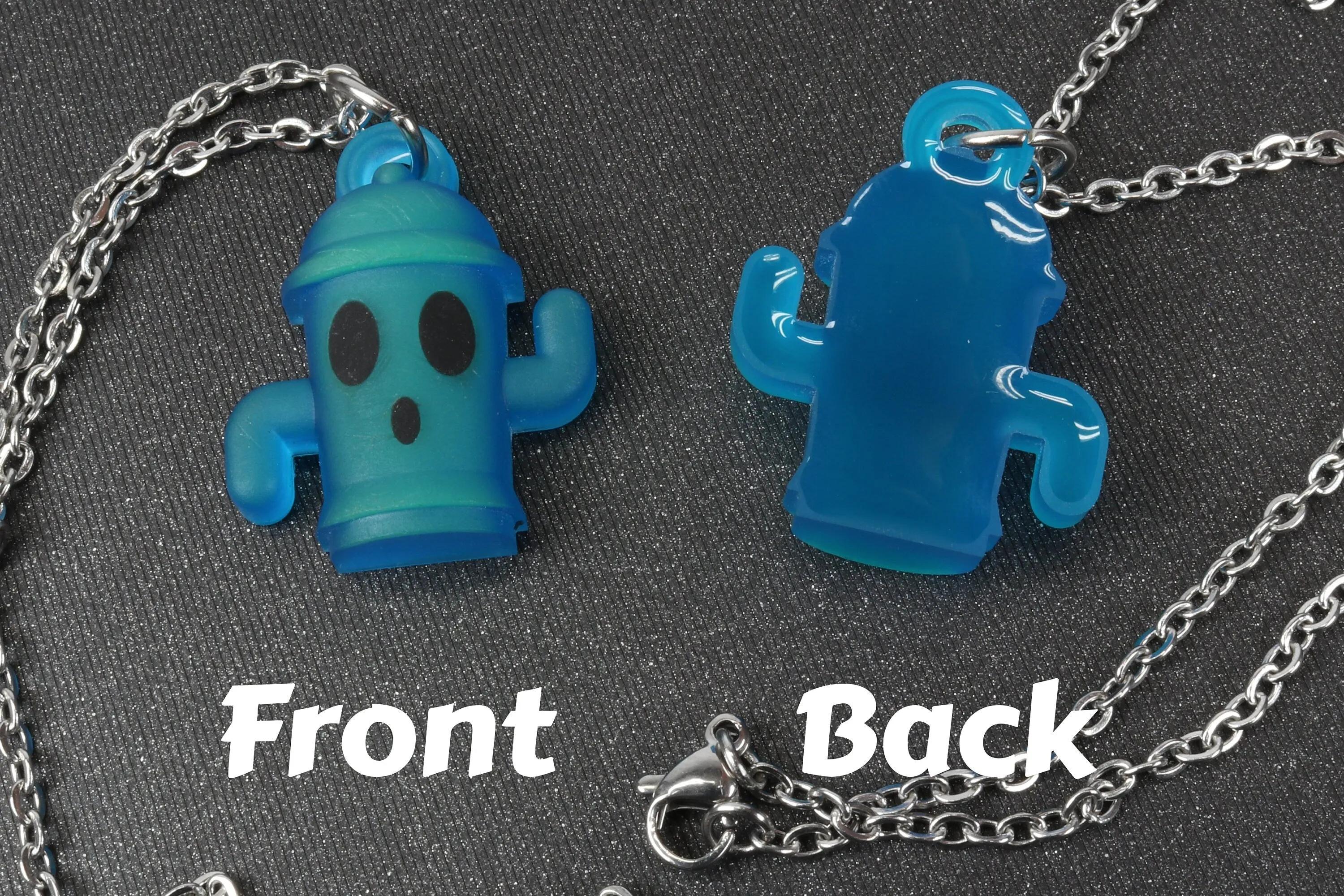 Gyroid Glow Charm Necklace - Animal Crossing New Horizons