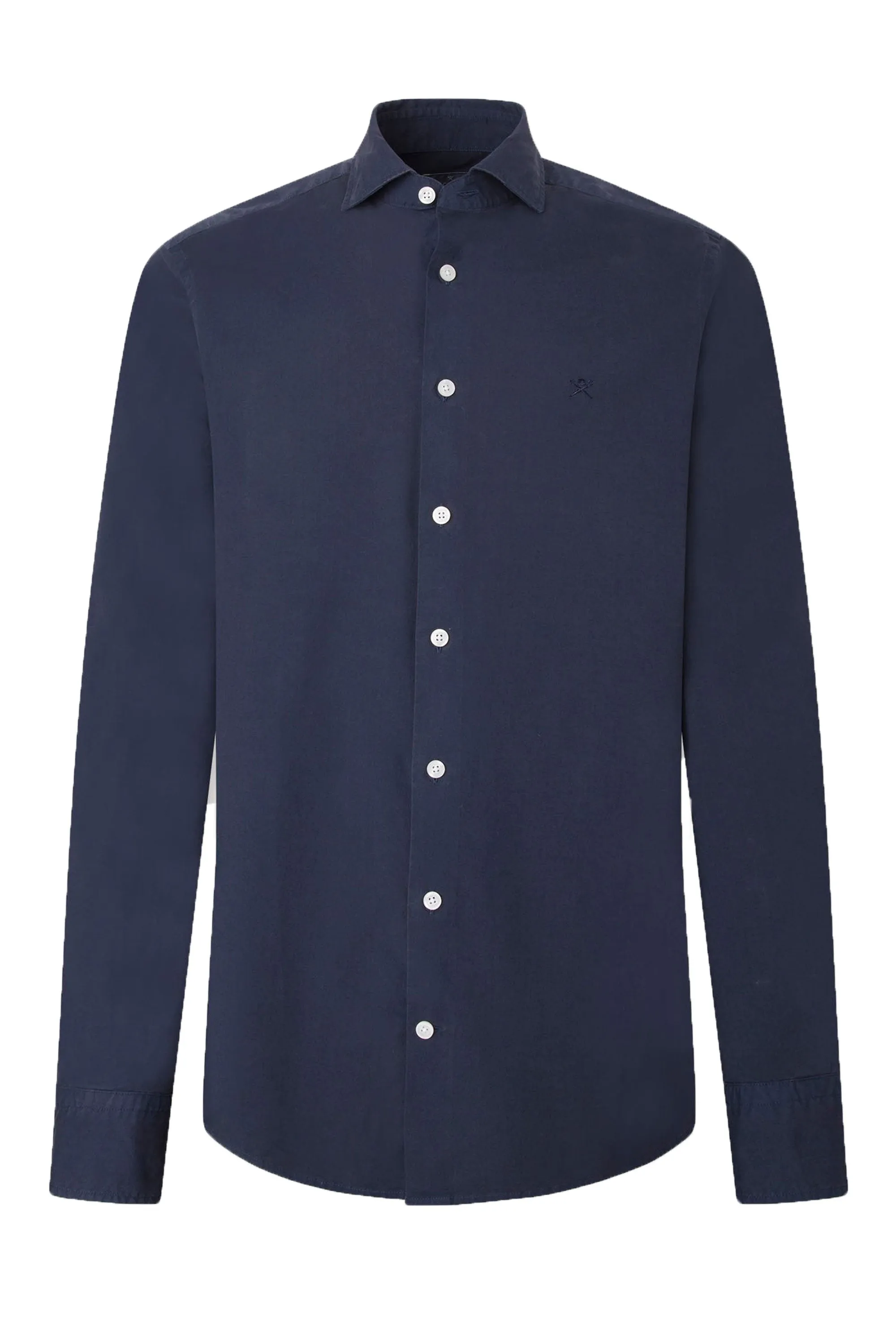 Hackett Long Sleeved Shirt Navy