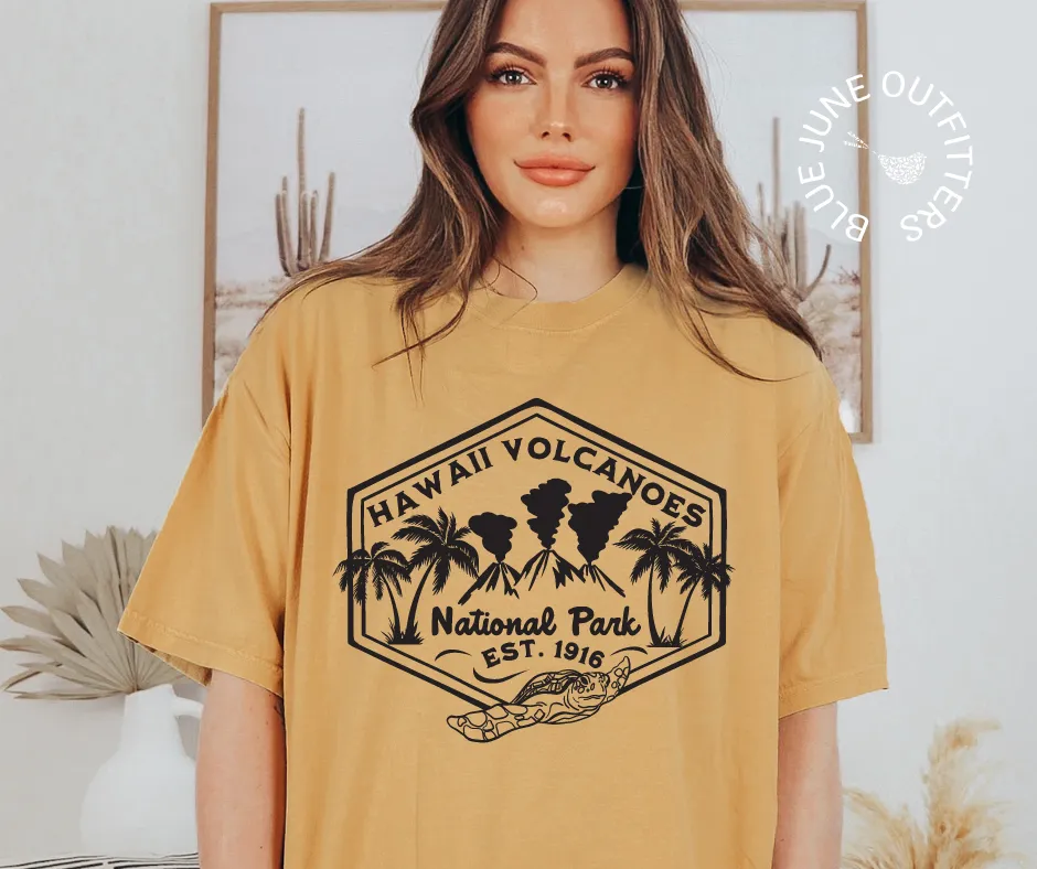 Hawaii Volcanoes National Park | Comfort Colors Tee