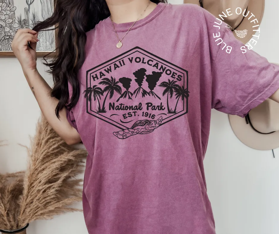 Hawaii Volcanoes National Park | Comfort Colors Tee