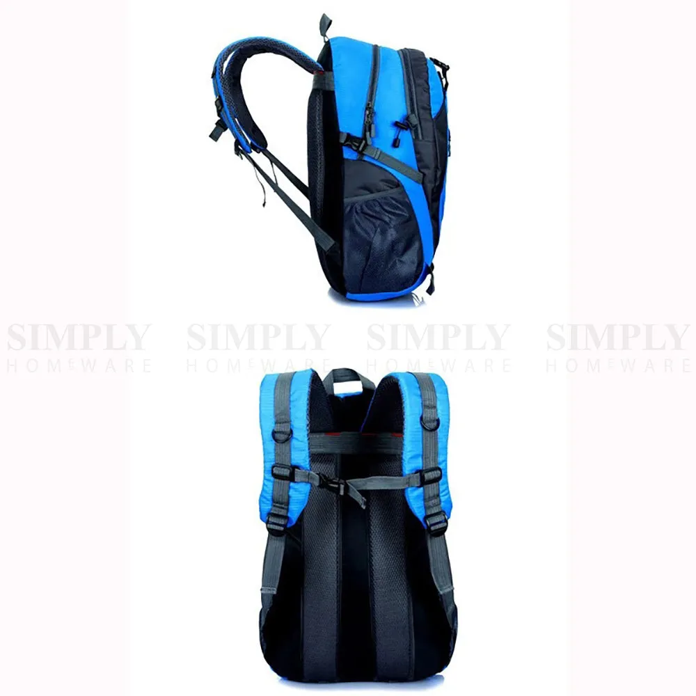 Hiking Backpack Bag Camping Water resistant Outdoor Travel Luggage Rucksack Spor