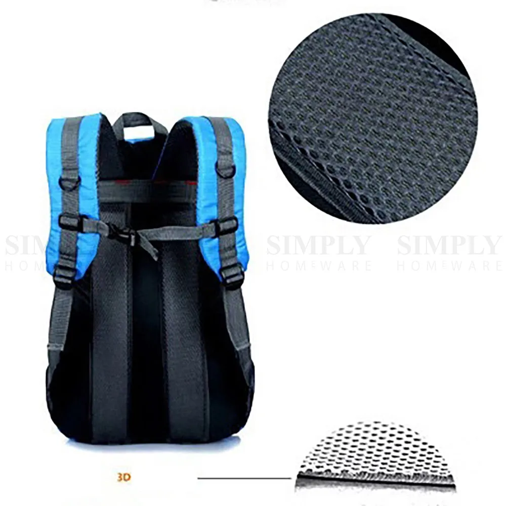 Hiking Backpack Bag Camping Water resistant Outdoor Travel Luggage Rucksack Spor