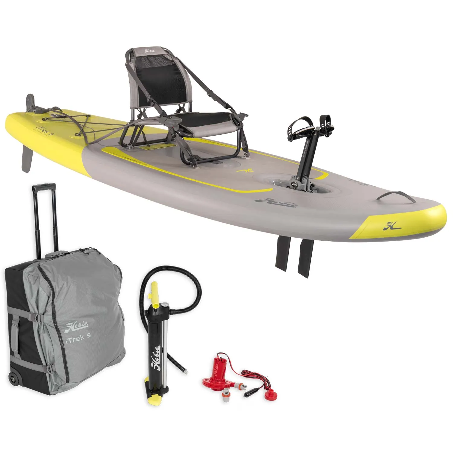Hobie iTrek 9 Ultralight Inflatable Pedal Kayak