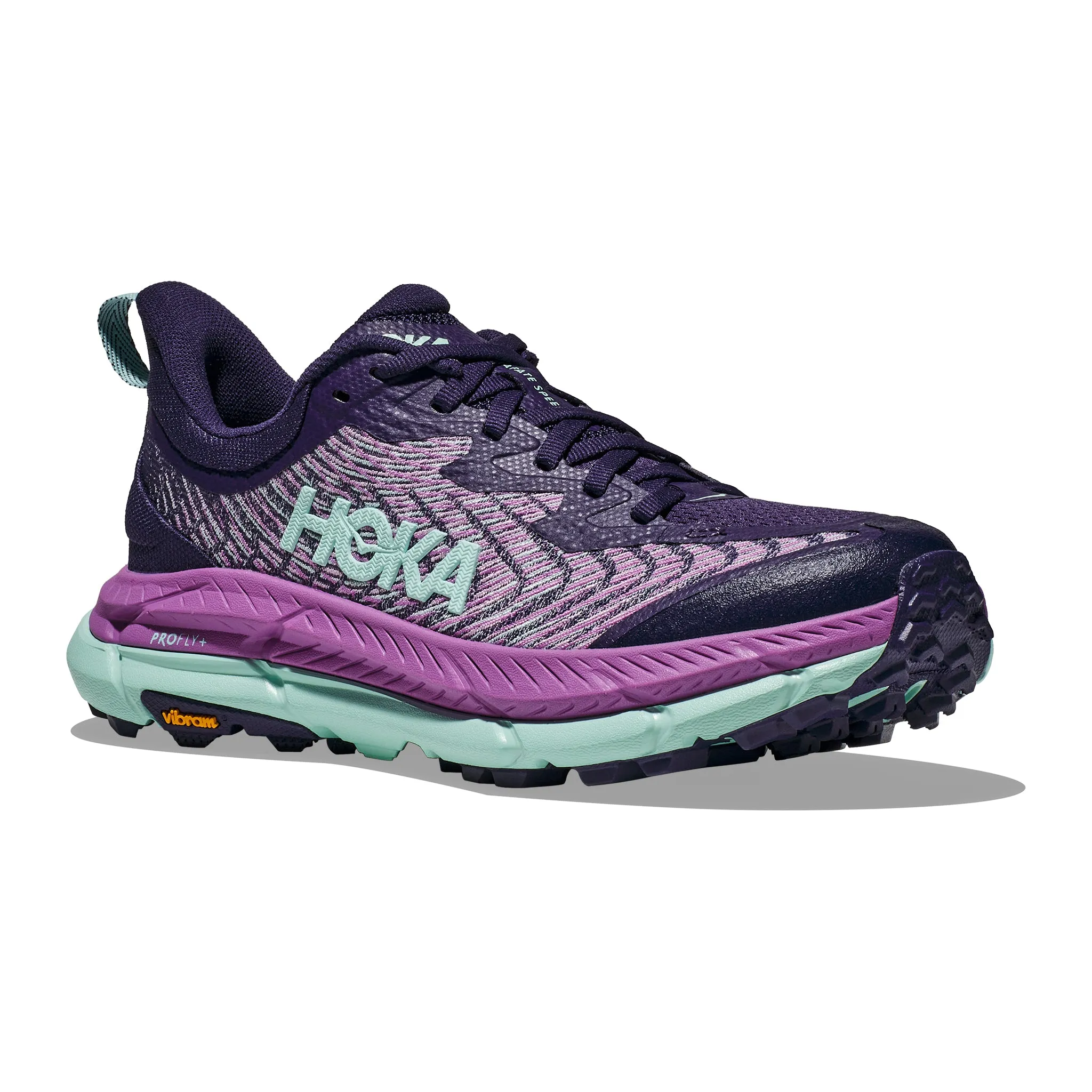 Hoka Mafate Speed 4 Women's NIght Sky Orchid Flower