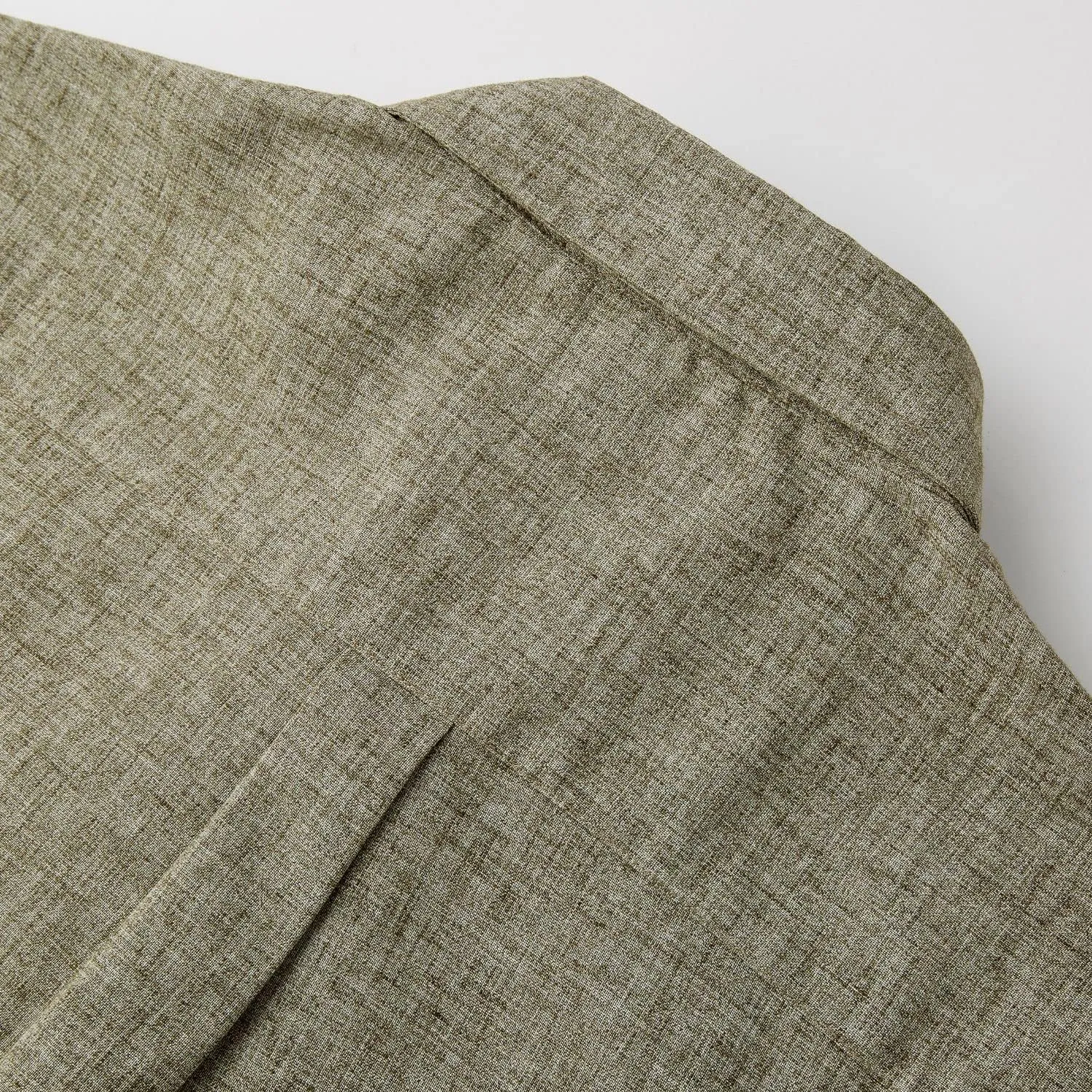 Huckberry Wills Men's Wrinkle Free Linen Short Sleeve Shirt, Button-Up Made with Wrinkle-Resistant Fabric
