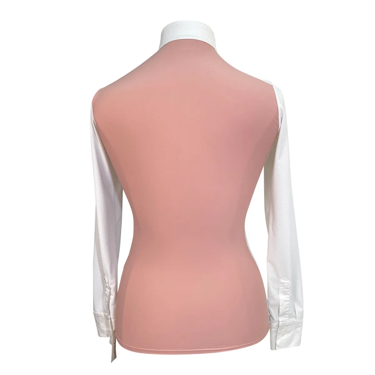 IAGO Long Sleeve Mesh Show Shirt in Dusty Rose - Women's Large