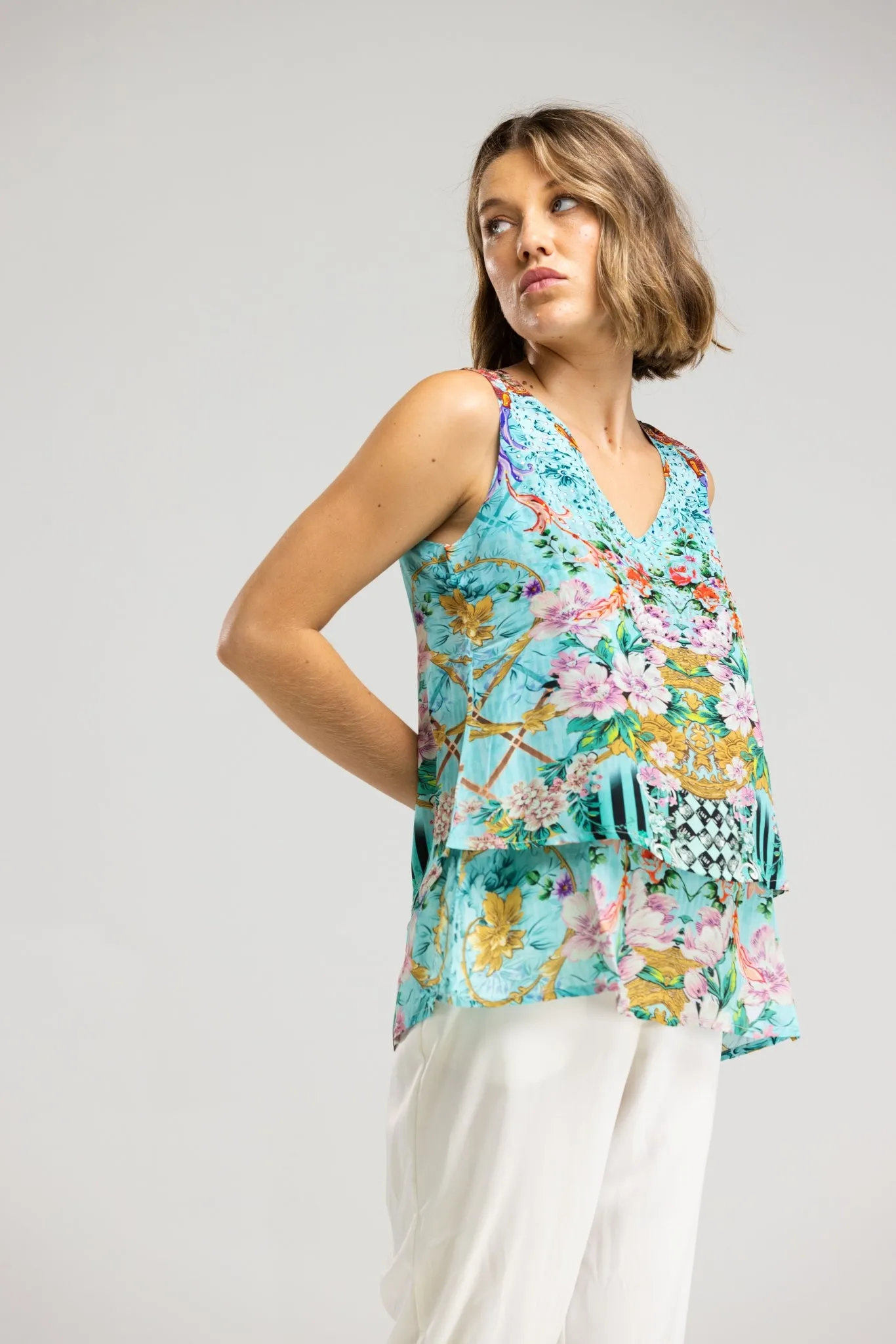 Inoa - Palermo Collection Layered Tank Top