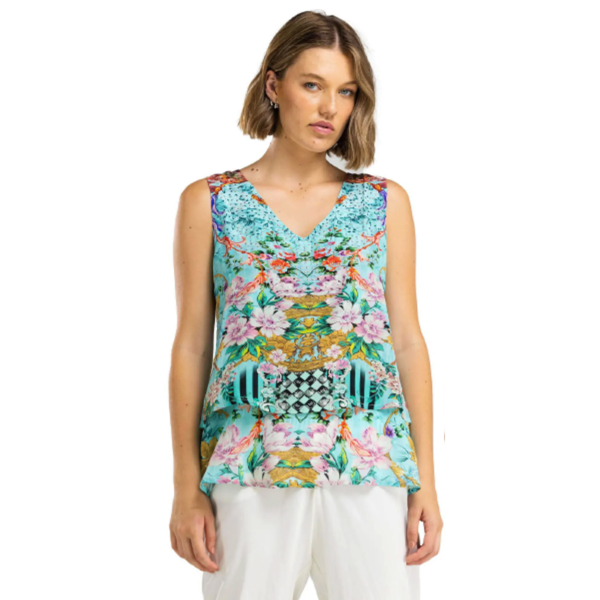 Inoa - Palermo Collection Layered Tank Top