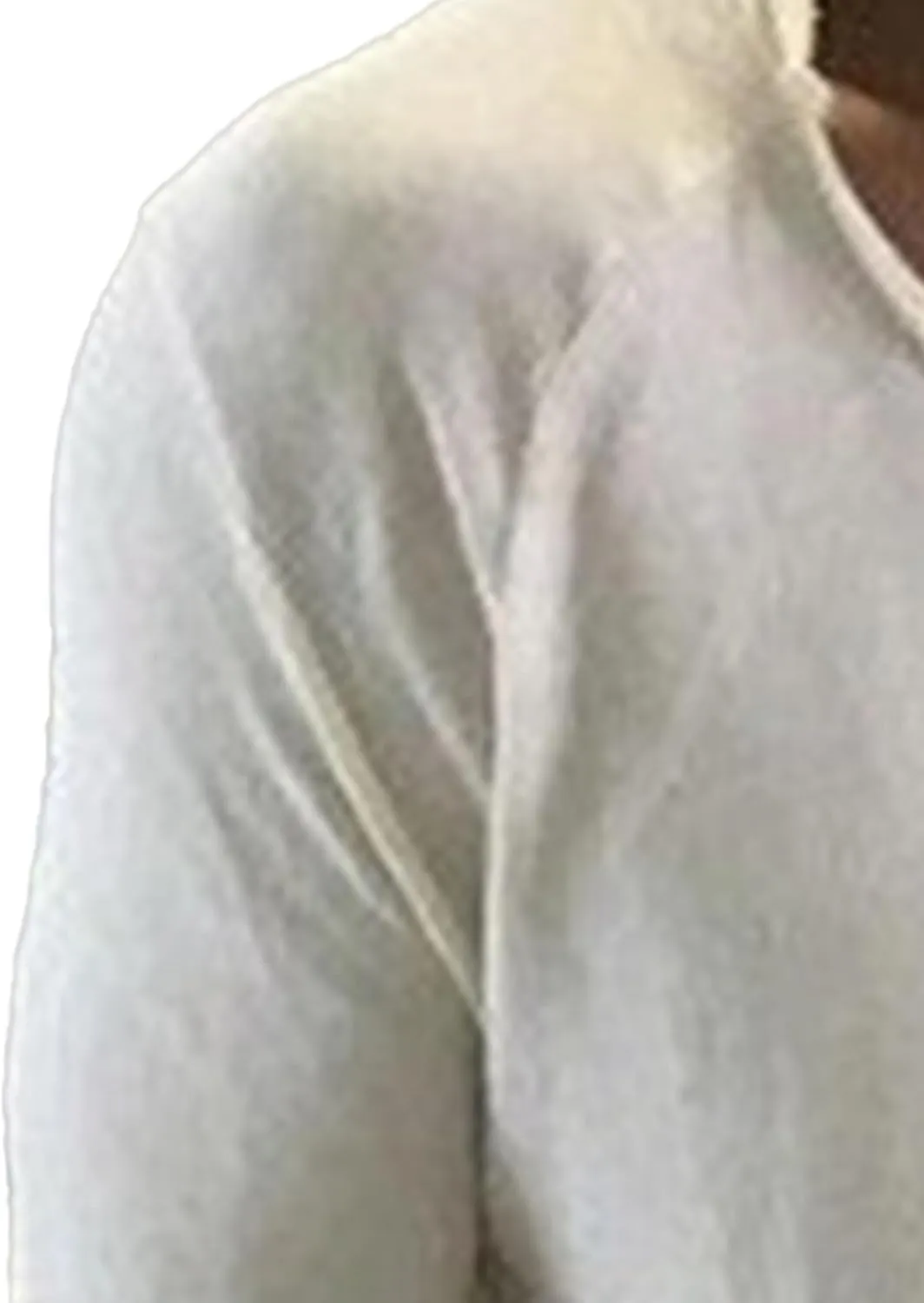 JEShifangjiusu Men Slim-Fit Long-Sleeve Henley Shirt Lightweight Soft Washed Cotton T-Shirt Stretch Fashion Casual Basic Tops
