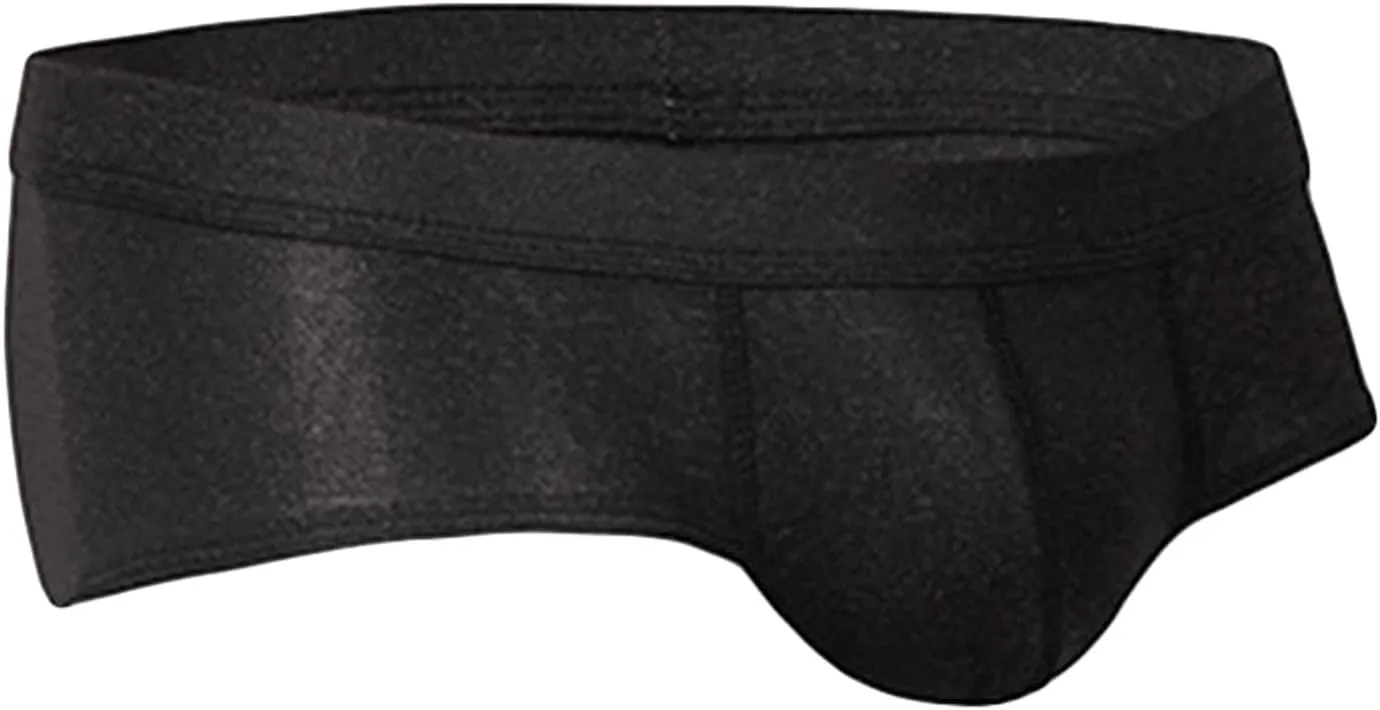 JEsilunmaMY Mens U Convex Boxer Briefs Low Rise Soft Comfortable Cotton Underwear Solid Sport Supporter Underpants Swimwear