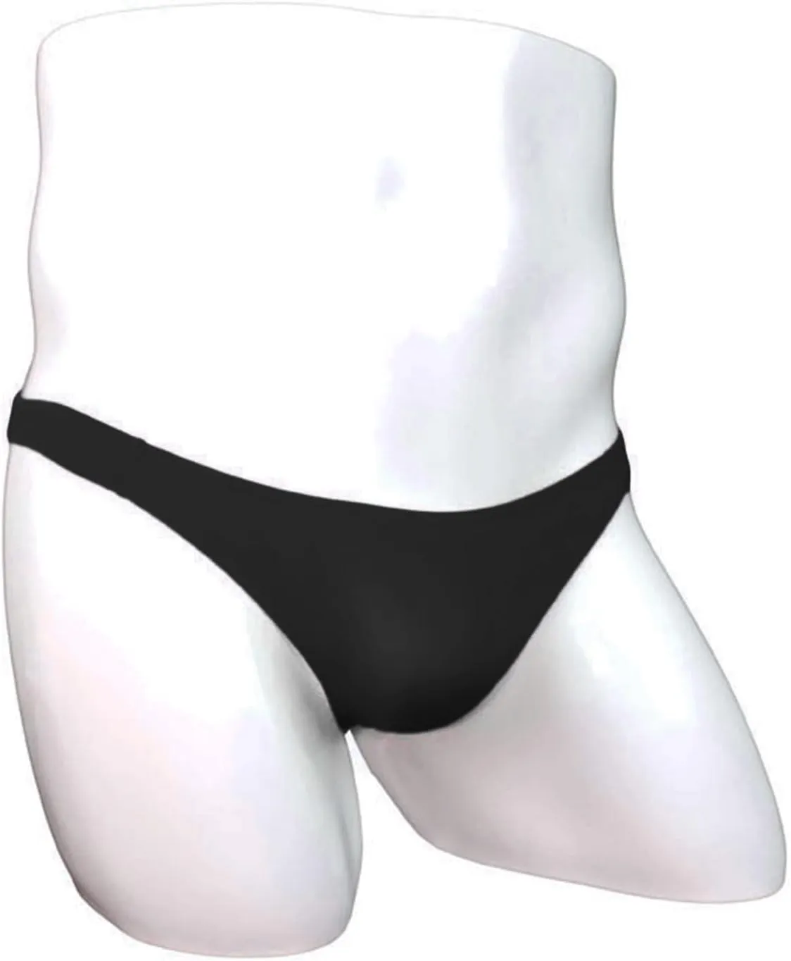 JEsilunmaMY See Through Underwear for Men Ice Silk Low Rise Pouch Mini Bikini Briefs Solid Comfortable Underpants Swimwear