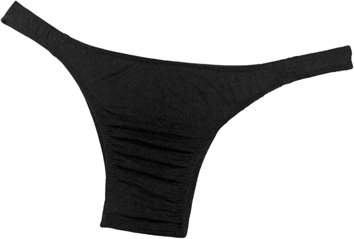 JEsilunmaMY See Through Underwear for Men Ice Silk Low Rise Pouch Mini Bikini Briefs Solid Comfortable Underpants Swimwear