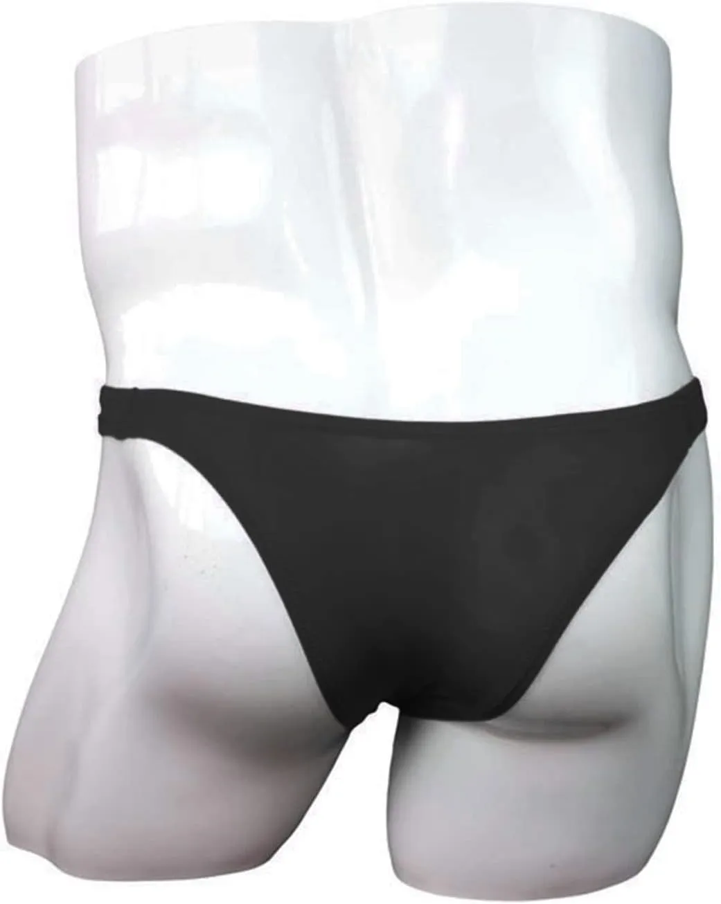 JEsilunmaMY See Through Underwear for Men Ice Silk Low Rise Pouch Mini Bikini Briefs Solid Comfortable Underpants Swimwear