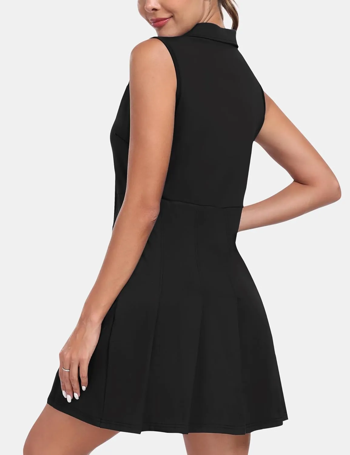 JINSHI Women T Shirt Dress Hiking/Tennis/Golf/Leisure Comfortable and Soft Athletic Dress for Women