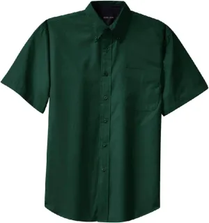 Joe's USA Men's Short Sleeve Wrinkle Resistant Easy Care Shirts in 21 Colors. Sizes XS-6XL
