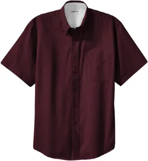 Joe's USA Men's Short Sleeve Wrinkle Resistant Easy Care Shirts in 21 Colors. Sizes XS-6XL