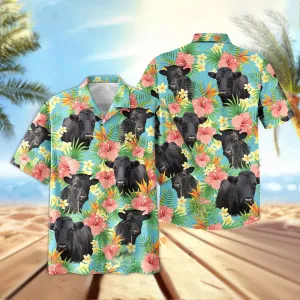 Joy Corners Dexter Tropical Plants Leaves 3D Hawaiian Shirt