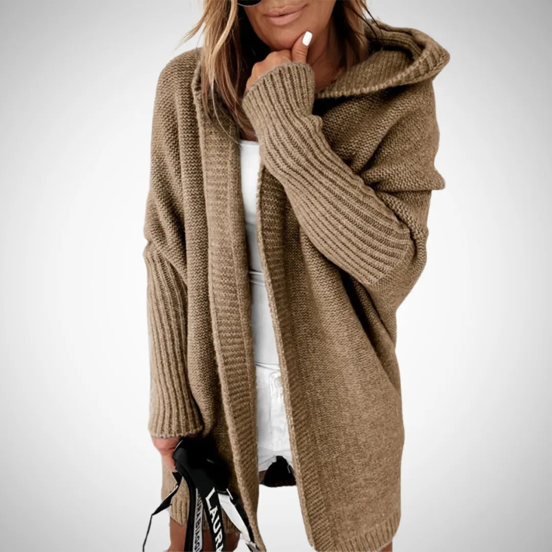 Juneth Hooded Long Cardigan