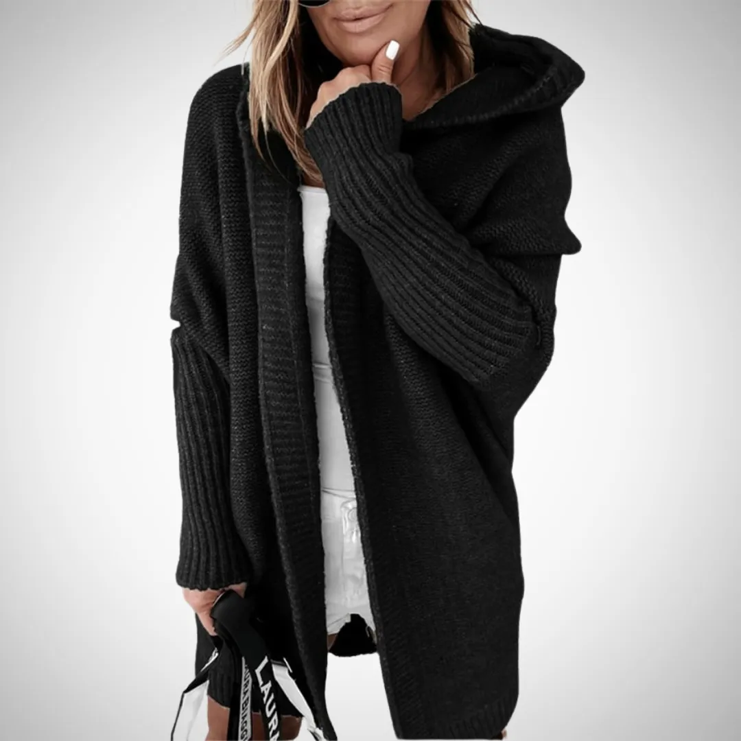 Juneth Hooded Long Cardigan