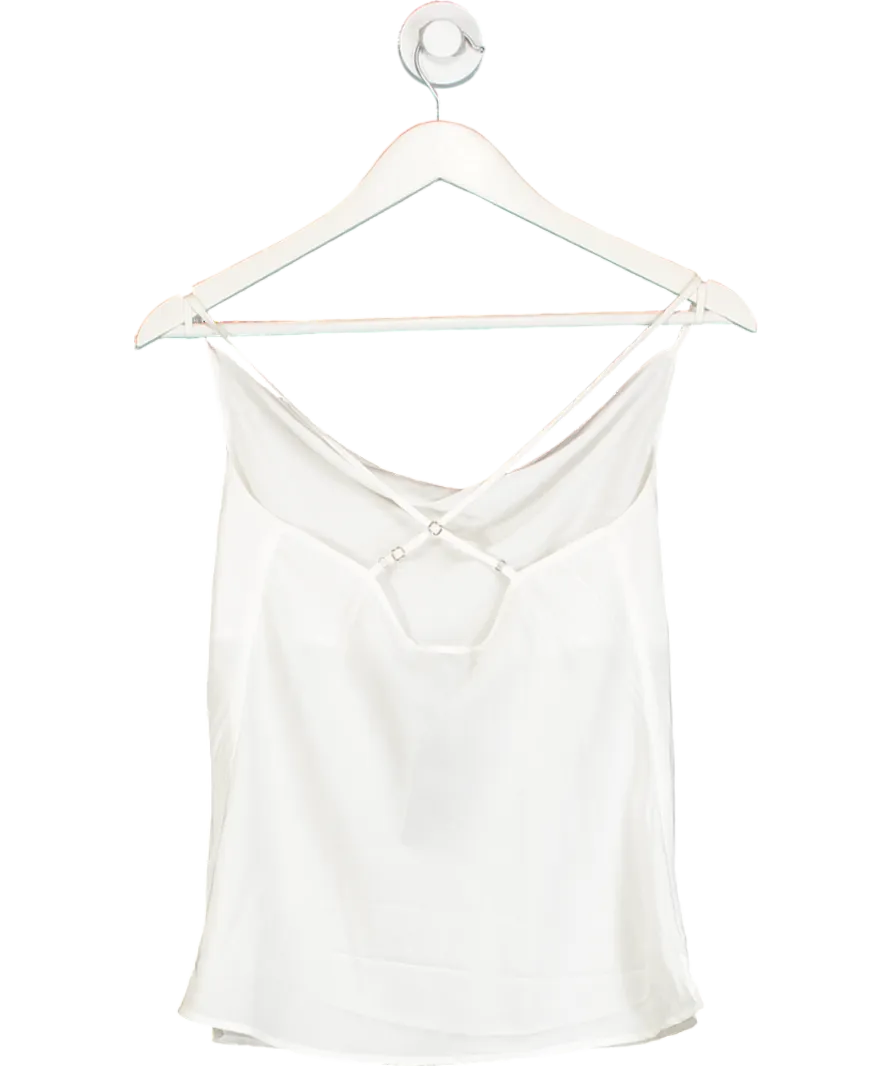 Karen Millen White Soft Camisole UK 6
