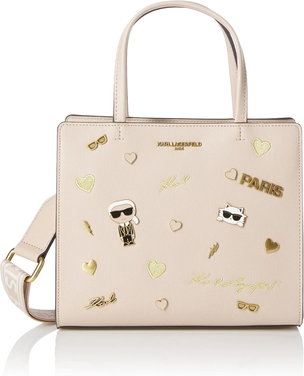 KARL LAGERFELD Paris Women's Maybelle Pin Satchel