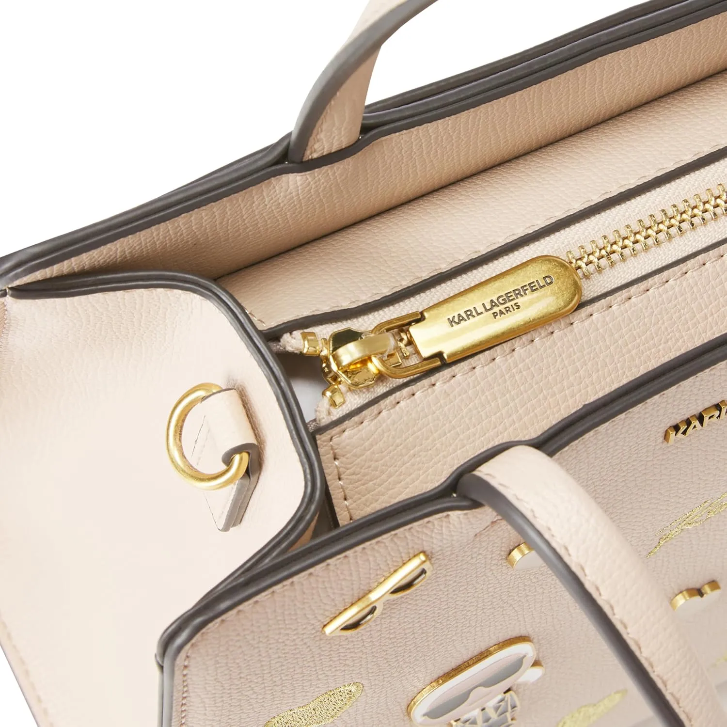 KARL LAGERFELD Paris Women's Maybelle Pin Satchel