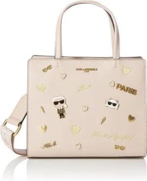 KARL LAGERFELD Paris Women's Maybelle Pin Satchel