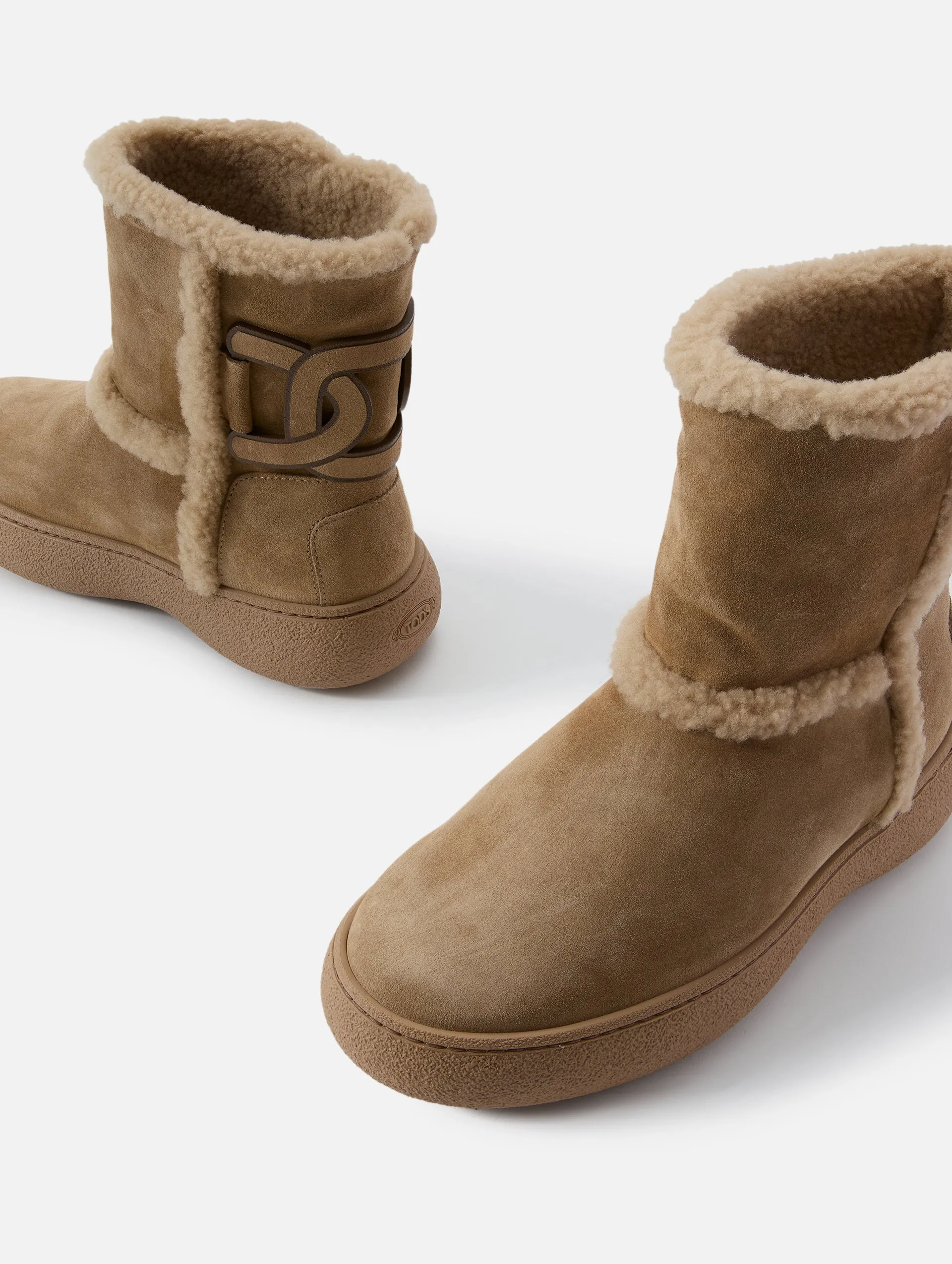 Kate Shearling Ankle Boot