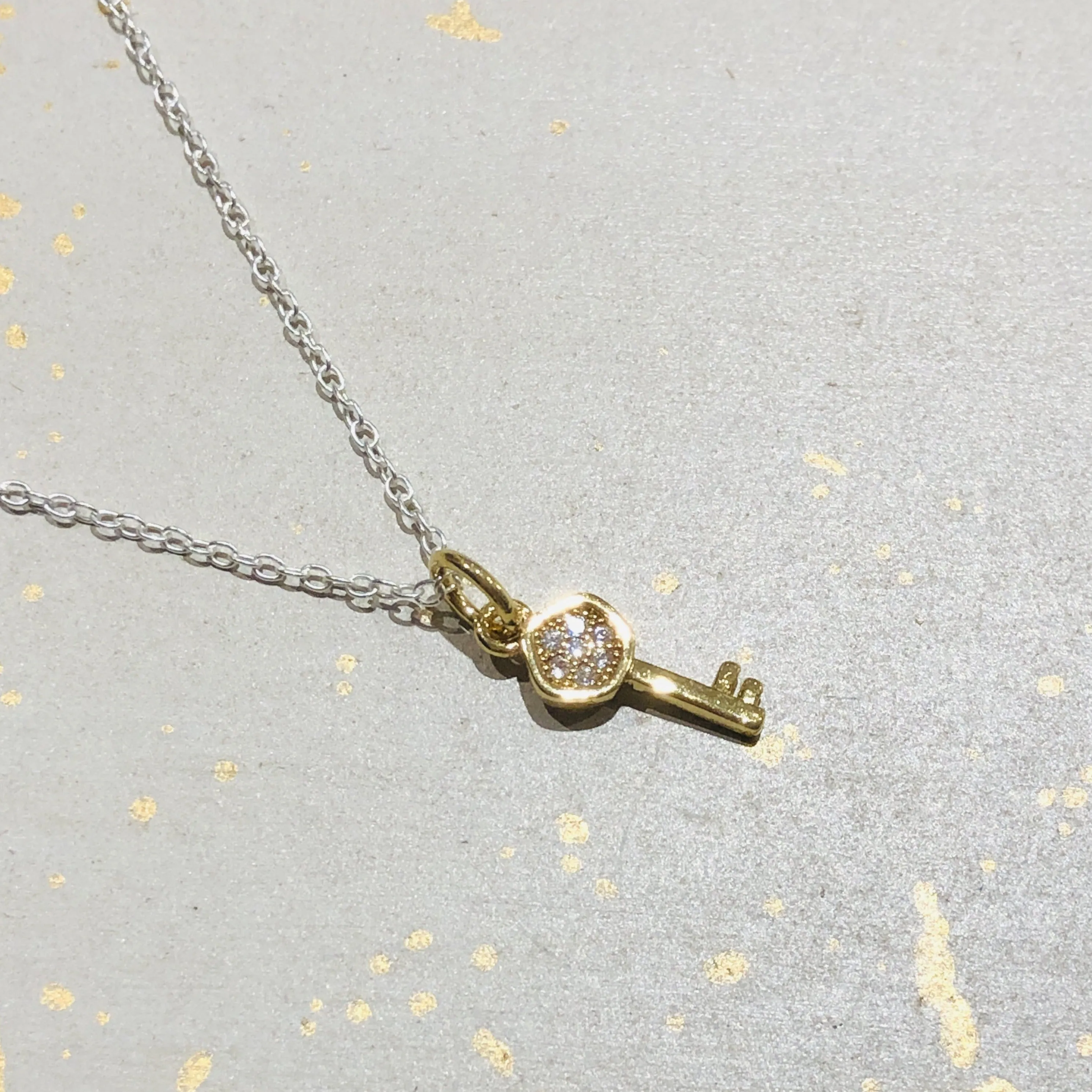 key to my heart necklace