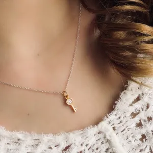 key to my heart necklace