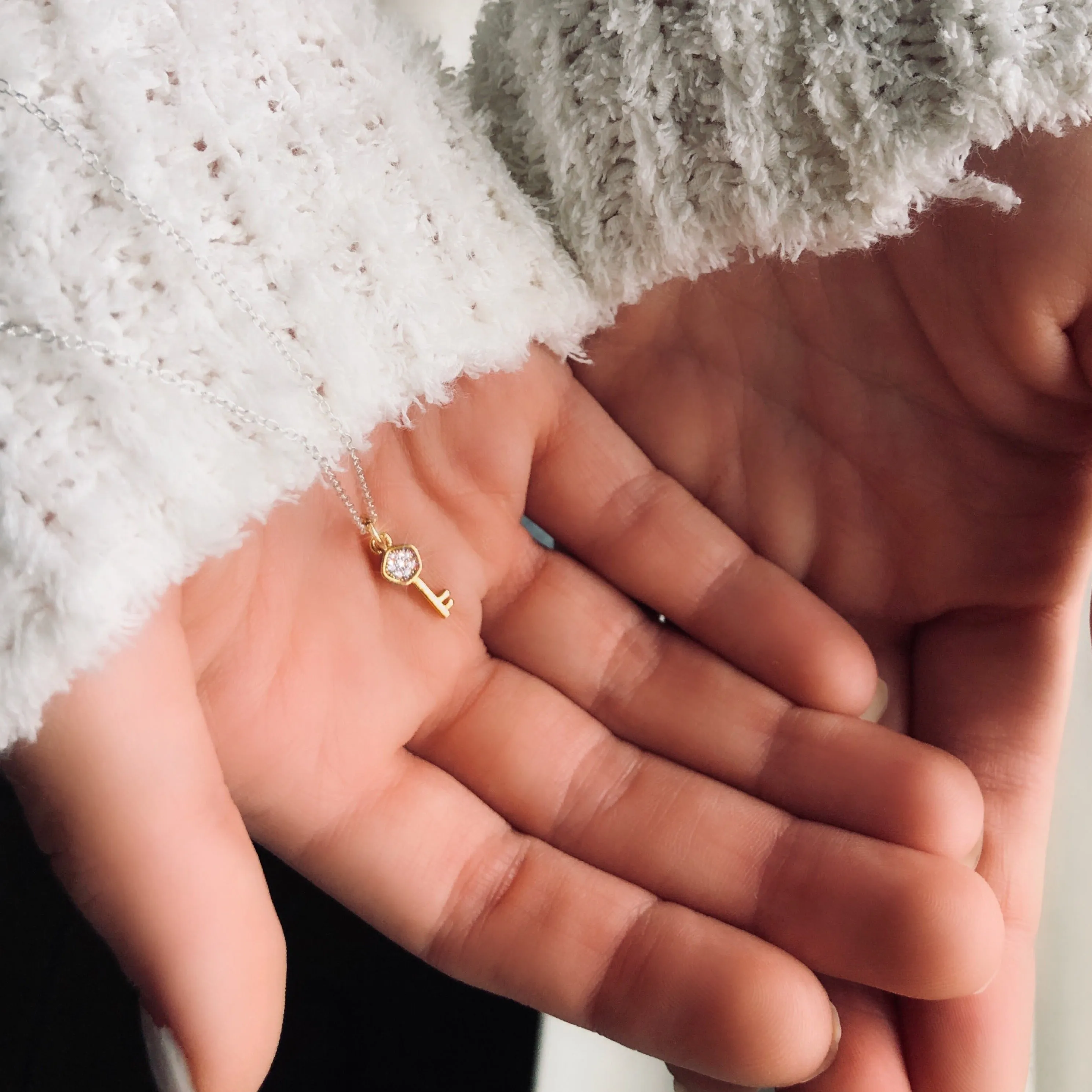 key to my heart necklace