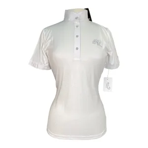 Kingsland 'Latta' Ladies S/S Tech Show Shirt in Creme - Women's Medium