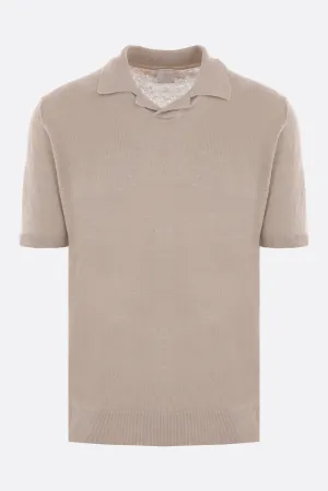 Knit Polo Shirt