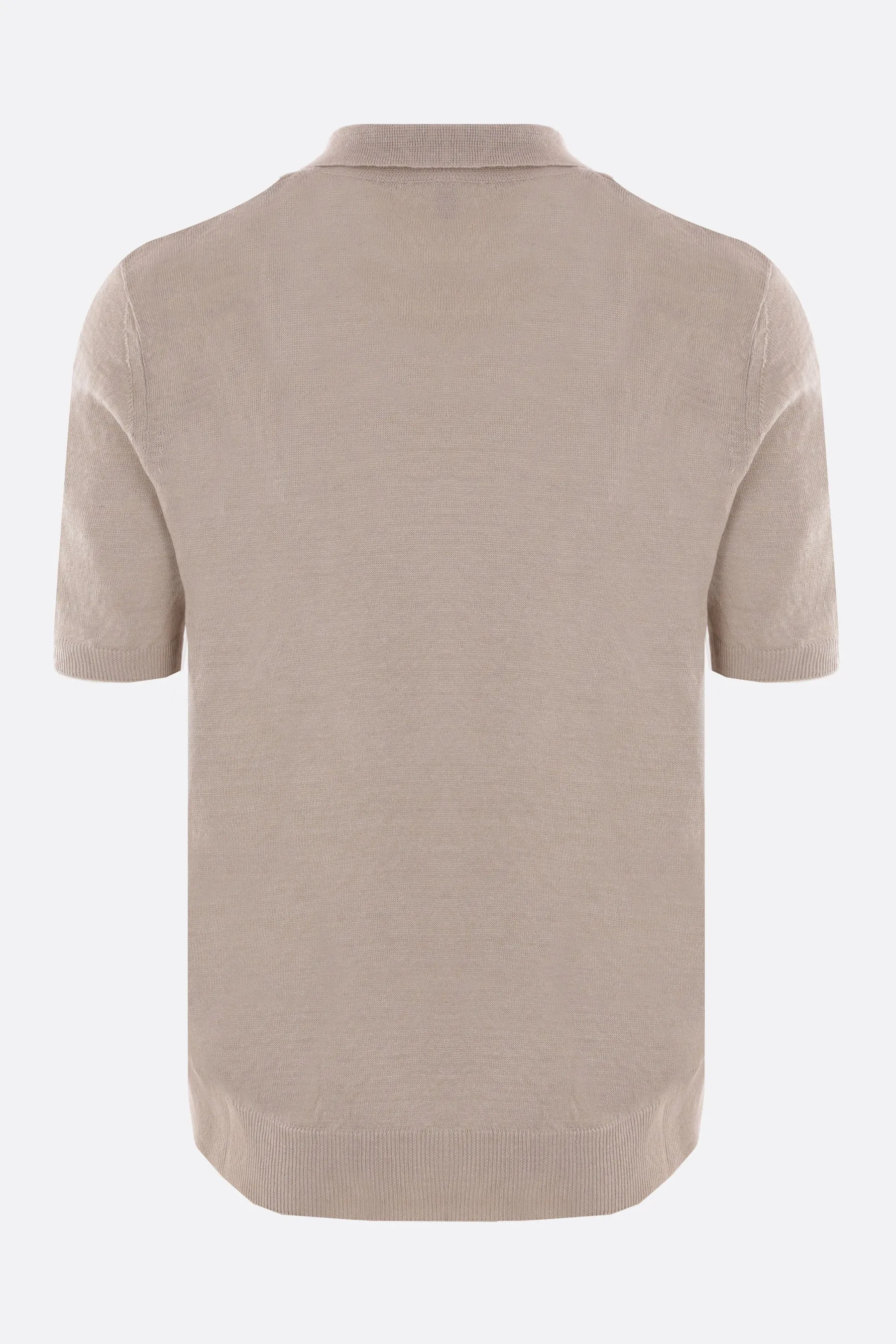 Knit Polo Shirt