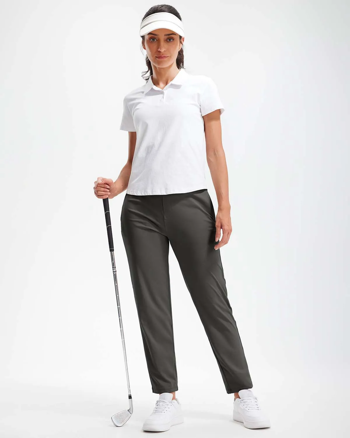 Libin Women's 4-Way Stretch 7/8 Ankle Casual Sweatpants