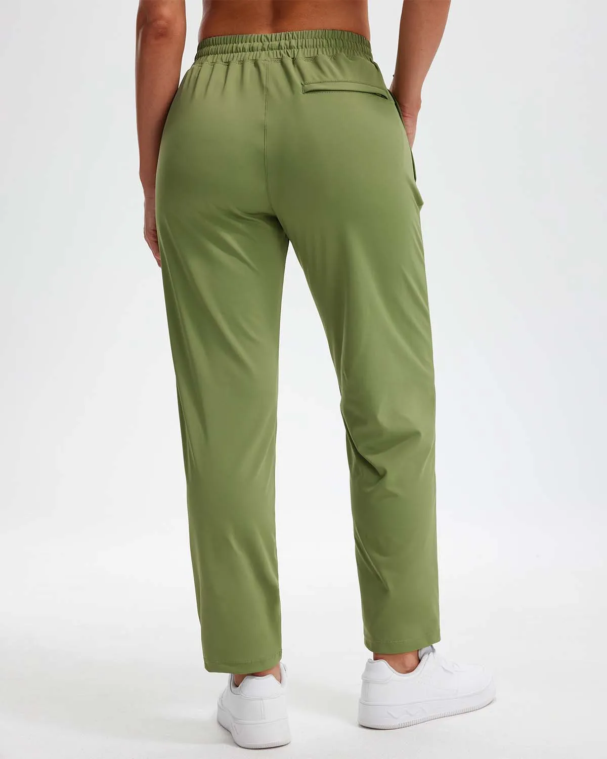 Libin Women's 4-Way Stretch 7/8 Ankle Casual Sweatpants
