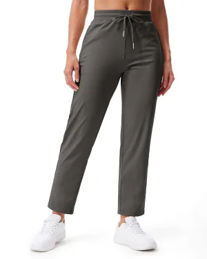 Libin Women's 4-Way Stretch 7/8 Ankle Casual Sweatpants