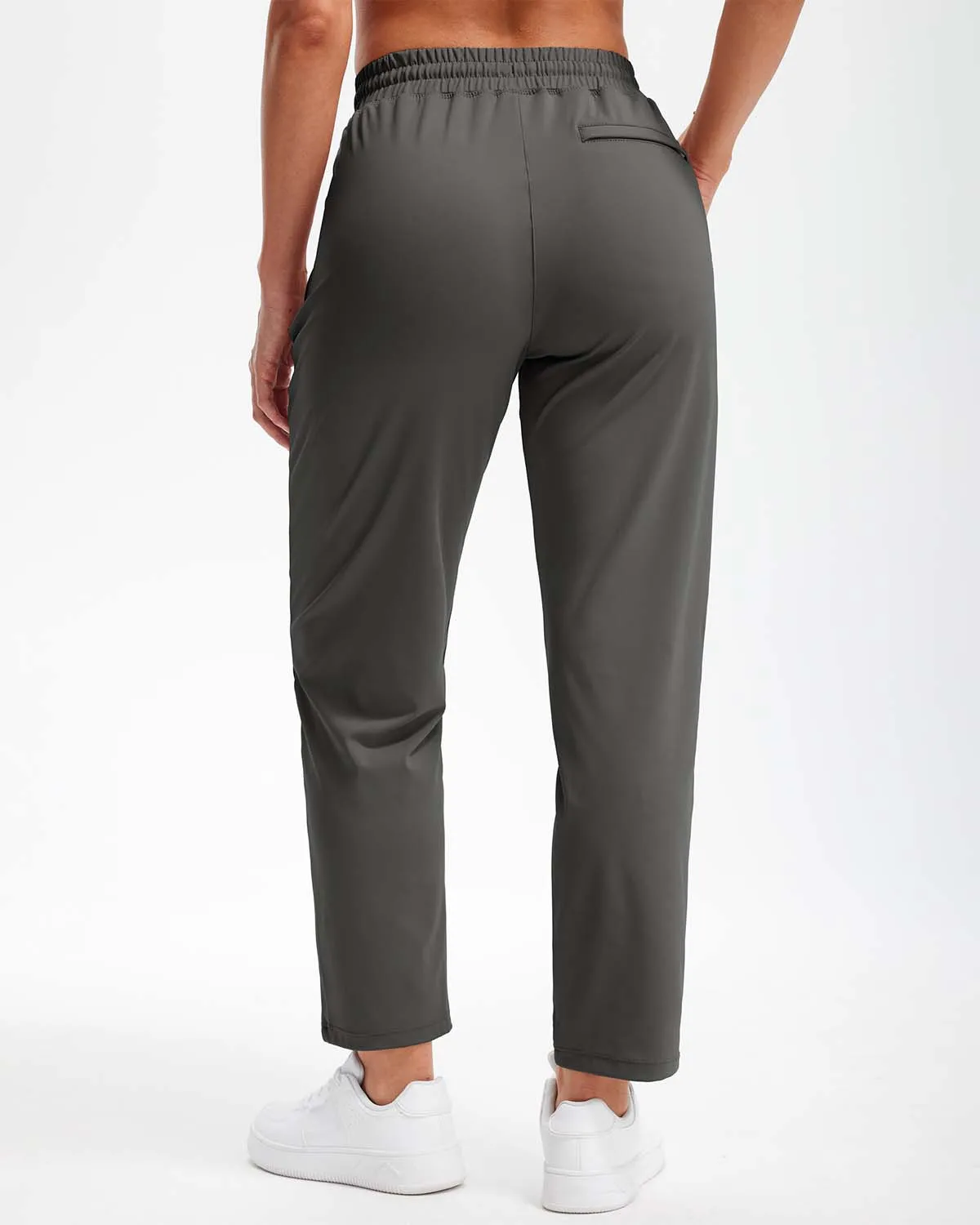 Libin Women's 4-Way Stretch 7/8 Ankle Casual Sweatpants