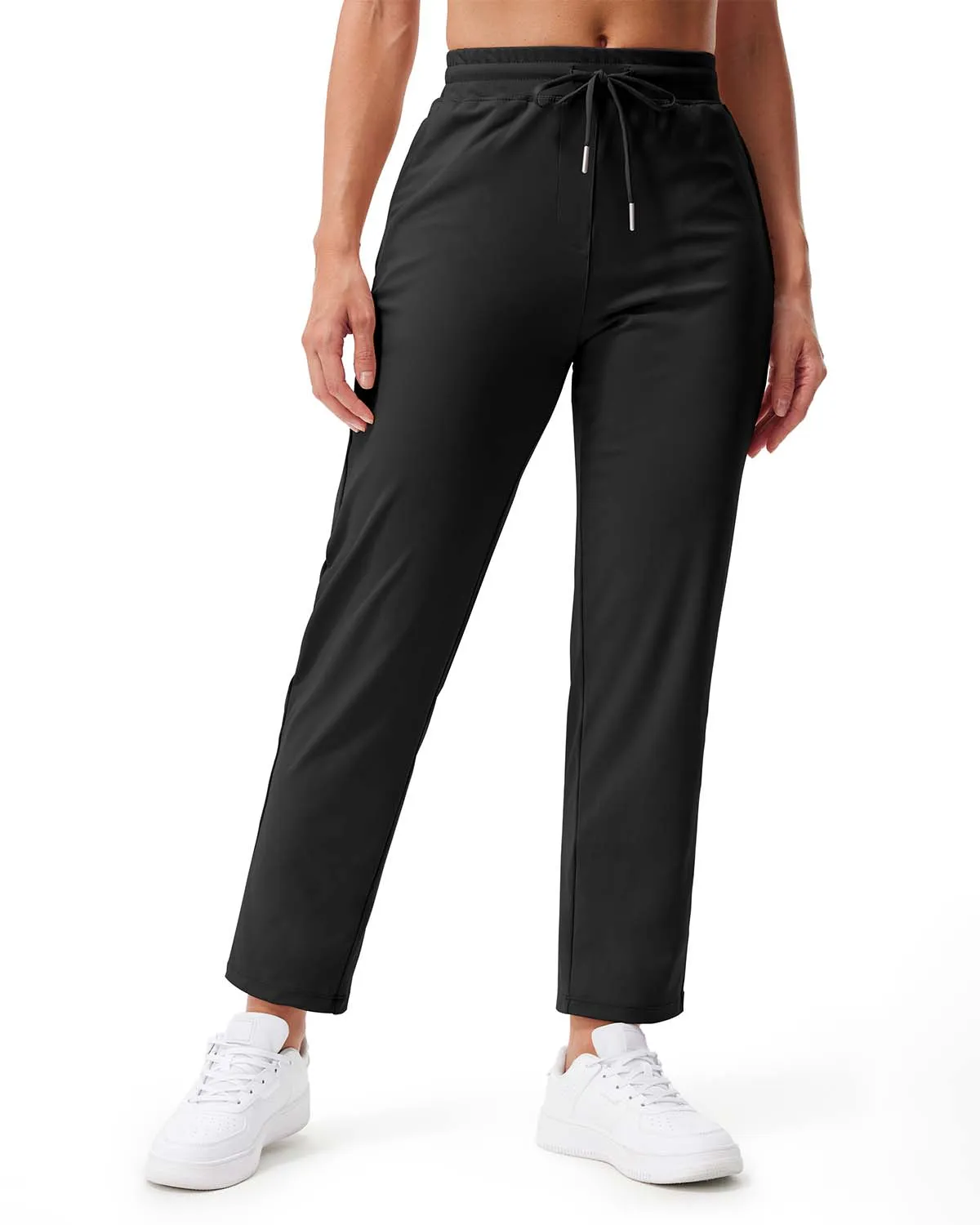 Libin Women's 4-Way Stretch 7/8 Ankle Casual Sweatpants