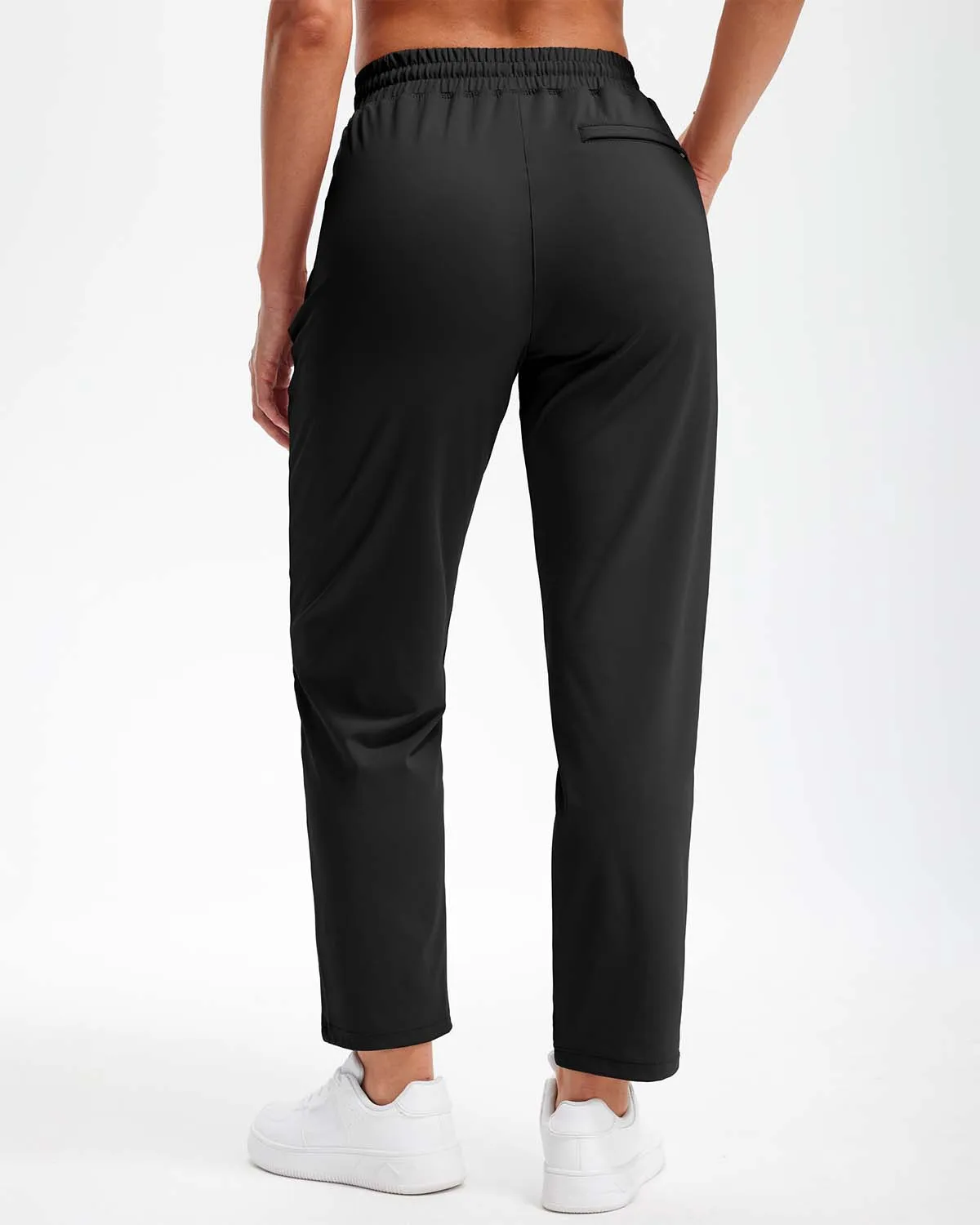 Libin Women's 4-Way Stretch 7/8 Ankle Casual Sweatpants