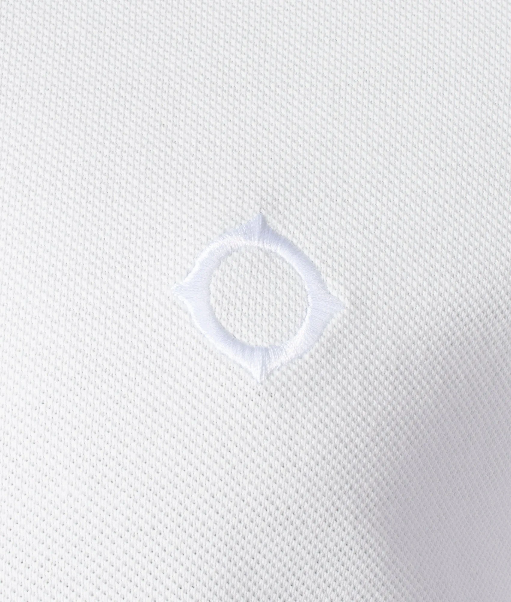 Long Sleeve Pique Polo Shirt