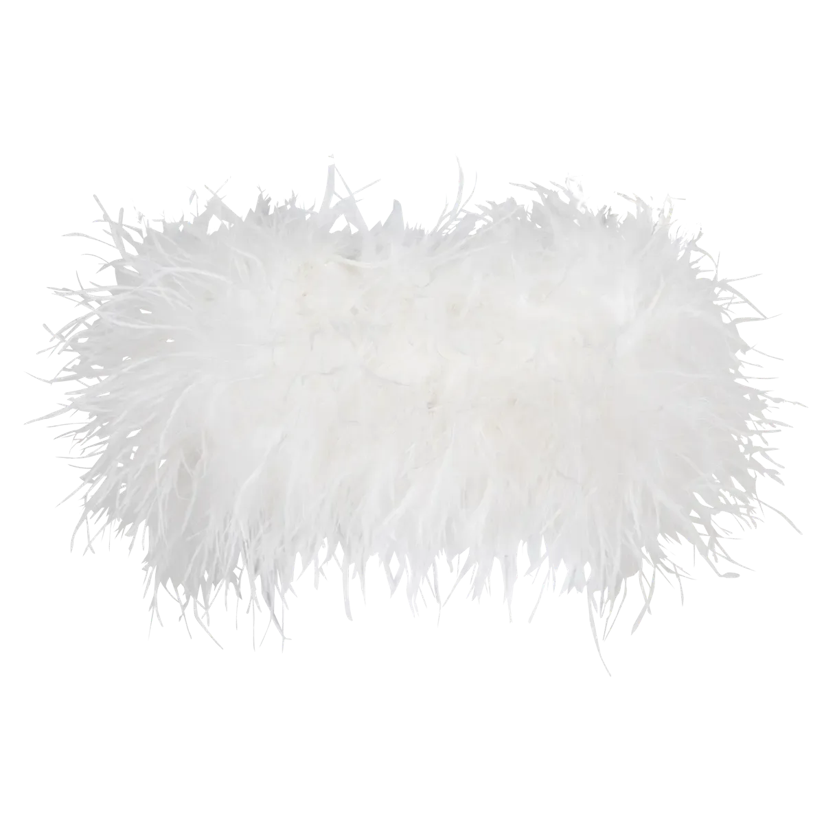 Love Stories Fanny Fluffy Feather Bralette | Off White
