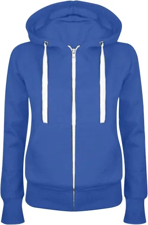 LRMQS Hoodies for Women Zip up Drawstring Long Sleeve Jackets Sweatshirts with Pocket Fall Fashion 2024 Soft Casual Clothes