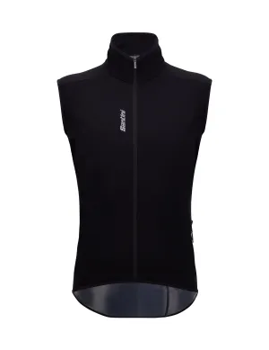 MAGIC - PACKABLE WATERPROOF VEST - BLACK - by Santini