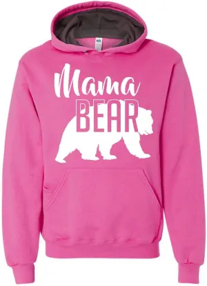 Mama Bear Hoodie Mom Women Soft Hoodie Adult Unisex Men's Women's