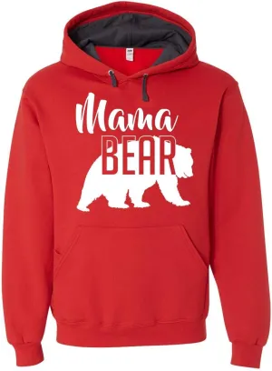 Mama Bear Hoodie Mom Women Soft Hoodie Adult Unisex Men's Women's